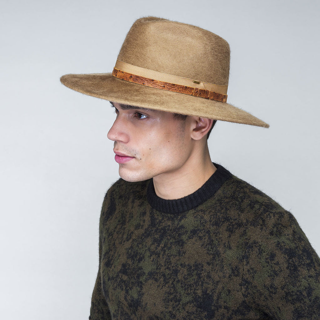 Baileys of Hollywood Croft Hat Taupe Bach&Co