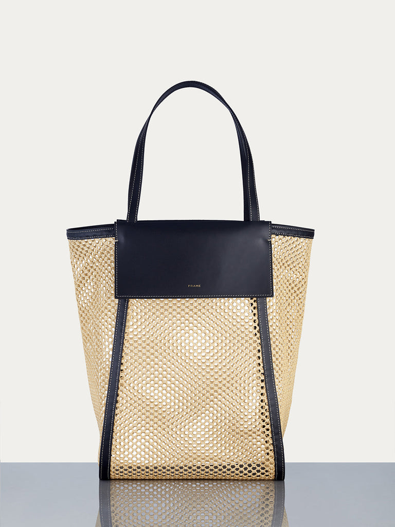 Frame Le Market Shopper Bag Natural/Noir Bach&Co