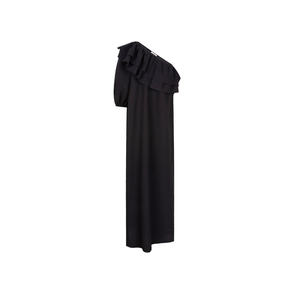 Love Stories Everly One-Shoulder Maxi Dress Black Bach&Co