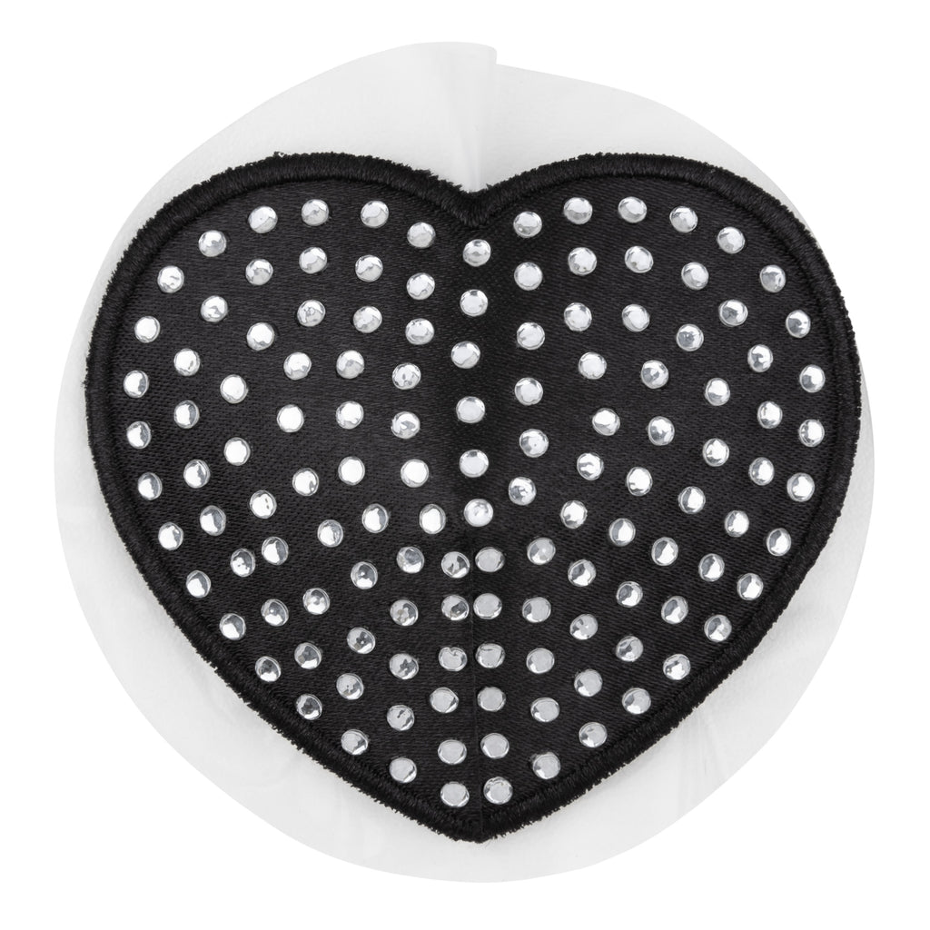 Love Stories Nipple Covers Heart Shaped Stickers Black Bach&Co