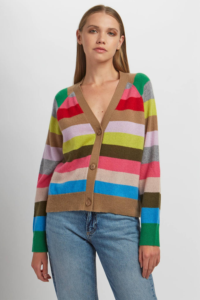 360 Cashmere Stephanie Sweater Rainbow Multi Bach&Co