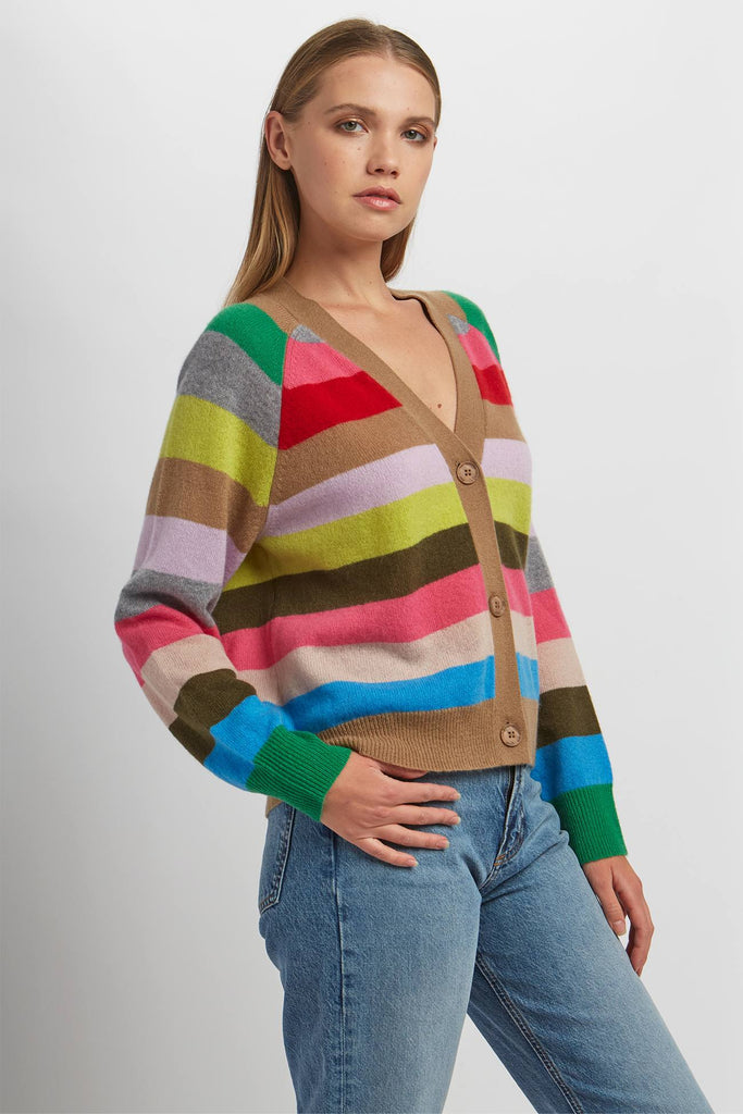 360 Cashmere Stephanie Sweater Rainbow Multi Bach&Co