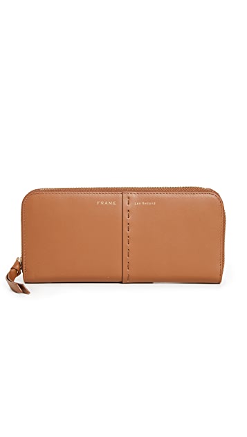 Frame Continental Wallet Tobacco Bach&Co