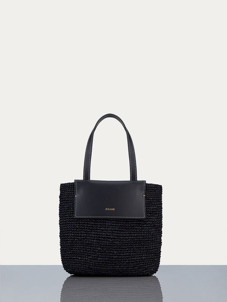 Frame Le Market Mini Top Handle Handbag Noir Bach&Co