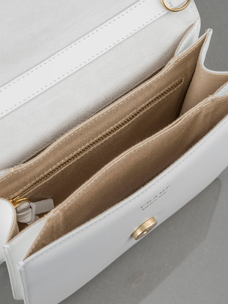 Frame Le Signature Mini Handbag Blanc Bach&Co