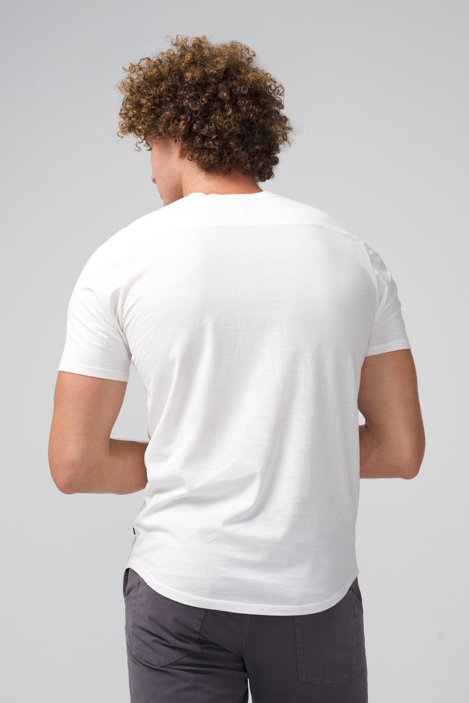 Good Man Premium Jersey Hi Vee T-Shirt White Bach&Co