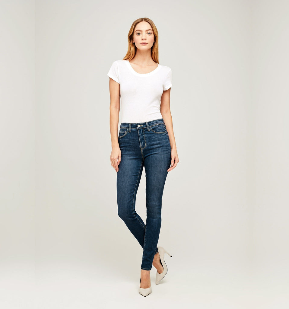 L'agence Marguerite High Rise Skinny Jeans Ink Bach&Co 17