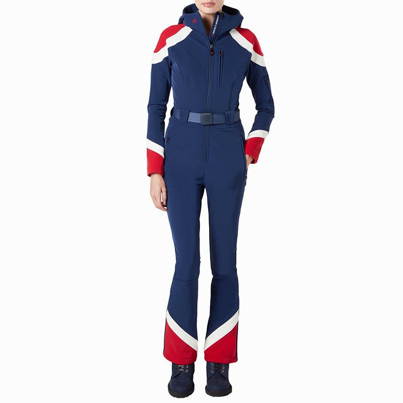 Perfect Moment Allos One Piece Ski Suit Navy Bach&Co