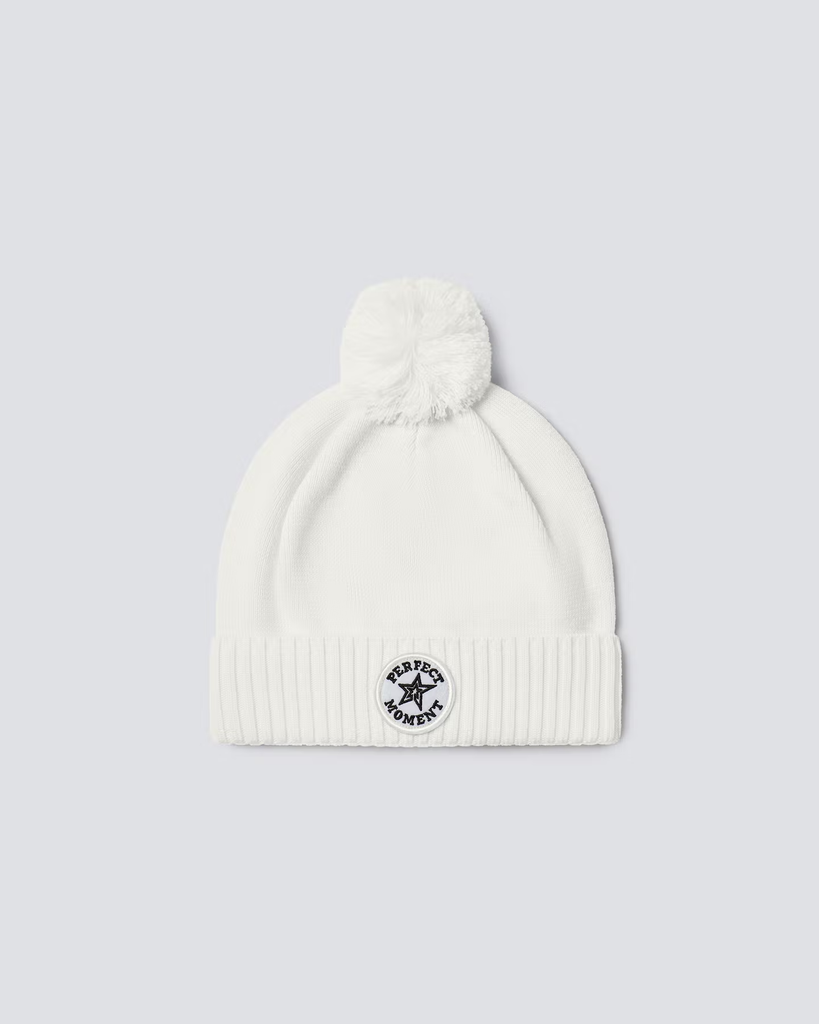 Perfect Moment Patch Beanie II Snow White Bach&Co