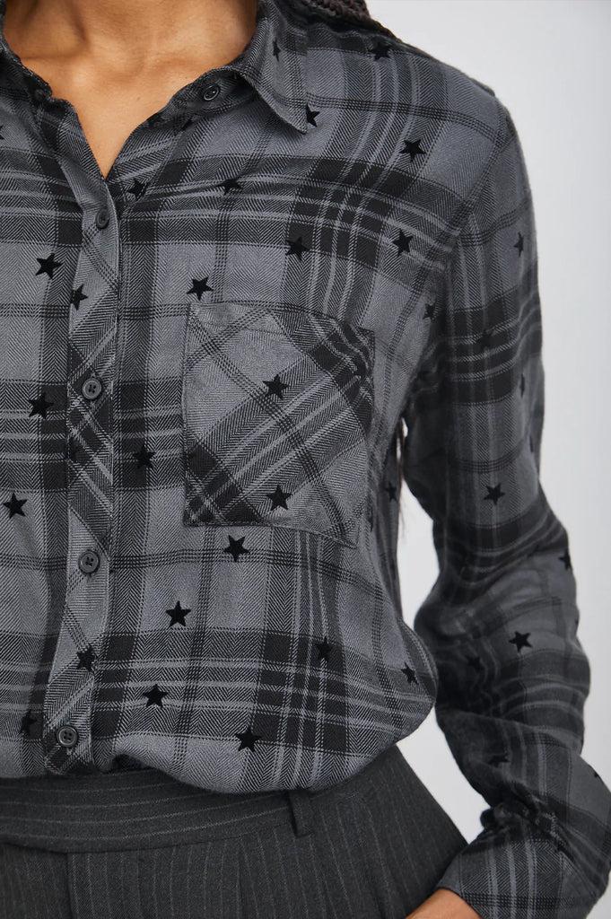 Rails Hunter Shirt - Iron Black Stars Iron Black Stars Bach&Co