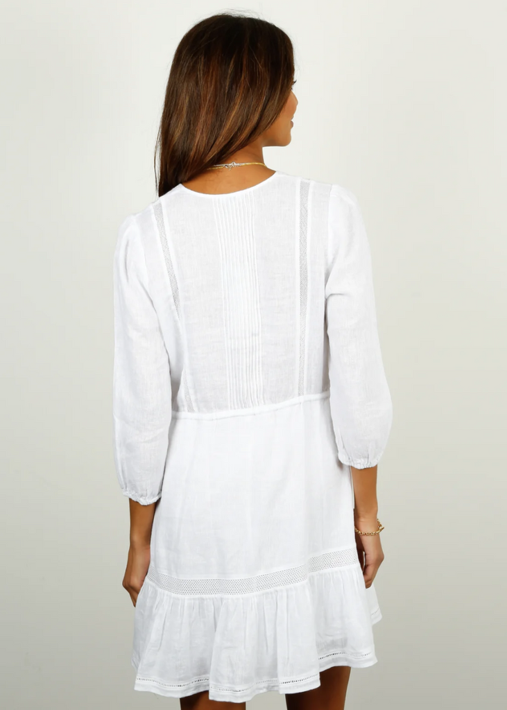 Rails Lilibet Lace Dress White Lace Inset Details Bach&Co