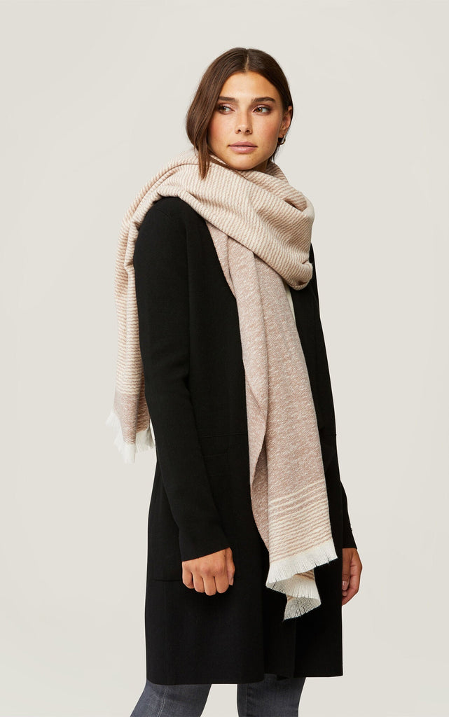 Soia and Kyo Ladies Woven Scarf Sandstone Bach&Co